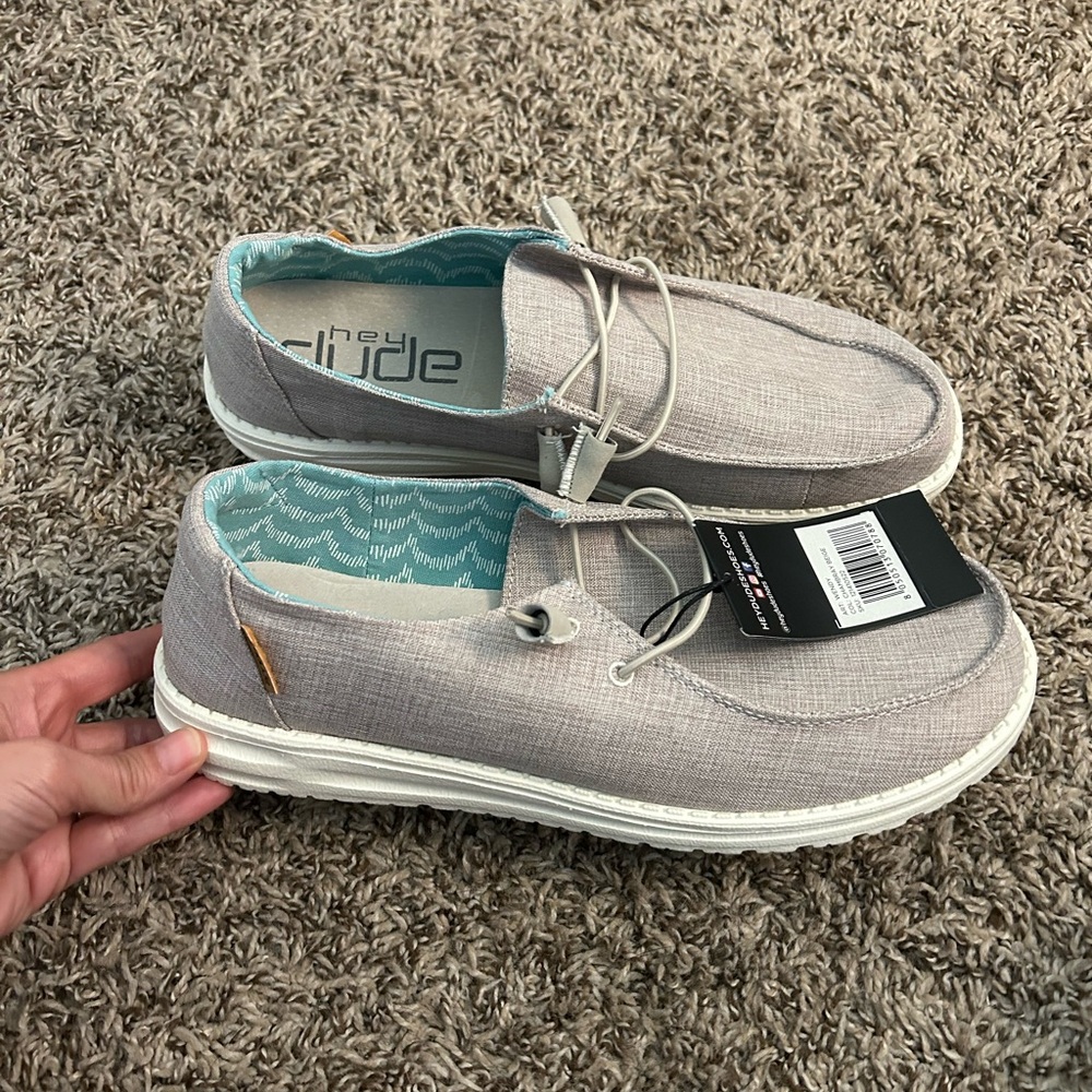 Hey Dude Men's Casual Gray Shoes